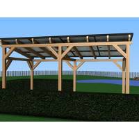 Sol 50 Solar Carport 1x Pitch 3 6 Kwp Jam6 300 Black Sen Shop